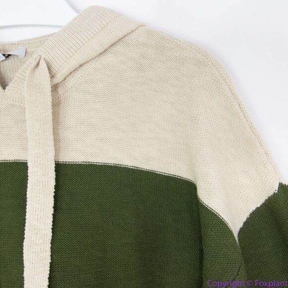 NEW Madewell Clairview Hoodie Sweater in Colorblock, S - Picture 13 of 16